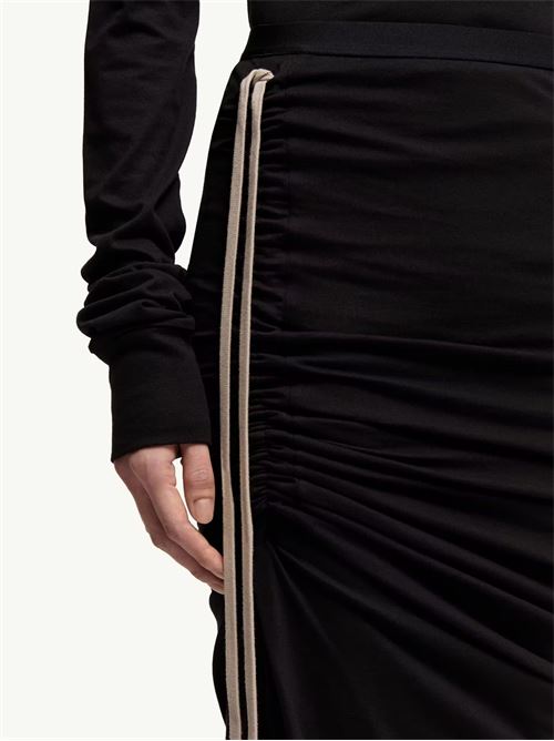 Long gathered skirt MONCLER + RICK OWENS | MU01F8H0289AHD999